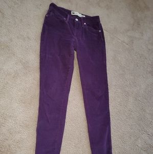 Corduroy Levi's Skinny Jeans